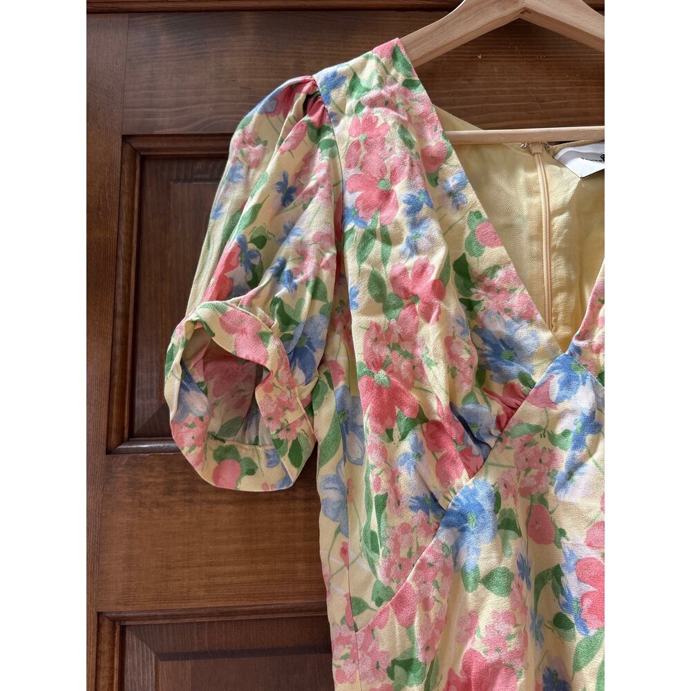 REFORMATION Naira Mini Dress in Spring Fling Size 8 NEW - Picture 5 of 8